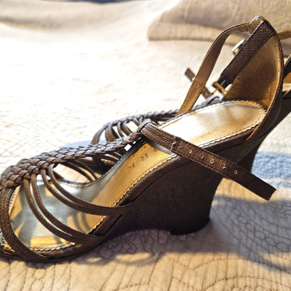 Wedge Bronze 4 in heel